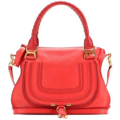 chloe marcie medium rot|chloe marcie bag medium sale.